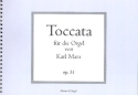 Toccata C-Dur op.31 fr Orgel