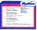 La Montanara  und  Der Eiermann: fr Blasorchester Direktion und Stimmen