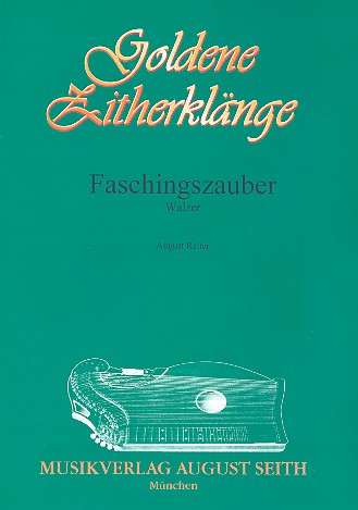 Faschingszauber op.50 fr 1-2 Konzertzithern Zither 2,  Archivkopie