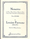 Nonetto in e flat Major op.38 for flute, oboe, clarinet, bassoon, horn string trio, double bass score and parts