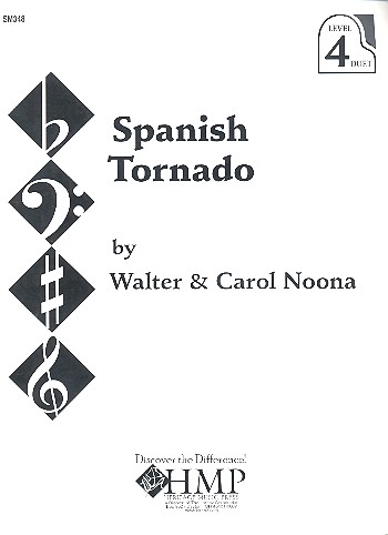 Spanish Tornado for piano 4 hands