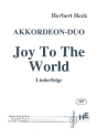 Joy to the World fr 2 Akkordeons Spielpartitur