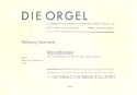 Variationen ber den Bach-Choral Herrscher ber Tod und Leben fr Orgel