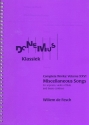 Miscellaneous Songs for soprano, violin (flute) and Bc score and parts