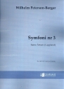 Symphony no.3 for orchestra score