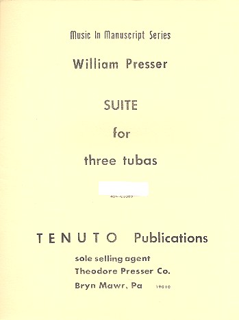 Suite for 3 tubas score and parts