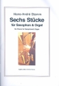 Sechs Stcke fr Saxophon und Orgel