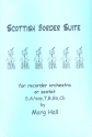 Scottish Border Suite for 6 recorders (recorder orchestra) score and parts