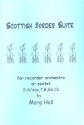 Scottish Border Suite for 6 recorders (recorder orchestra) score and parts
