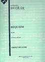Requiem op.89  for soloists, mixed chorus and orchestra score (critical edition)