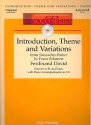 Introduction, Theme and Variation from Sehnsuchts-Walzer by Franz Schubert op.8 (+CD) for clarinet and piano