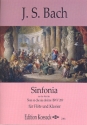 Sinfonia BWV209 fr Flte und Klavier
