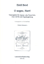 O segne Herr fr Sopren (Tenor), gem Chor und Orgel Partitur (dt/hebr)