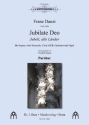 Jubilate Deo fr Sopran (Tenor), gem Chor, Orchester und Orgel Partitur