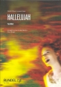 Hallelujah for vocals (chorus), rock and wind band score and parts