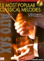 15 most popular classical Melodies (+CD) for alto saxophone