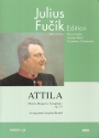 Attila op.211: fr Blasorchester Partitur und Stimmen