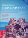 Variations on Teddy Bears' Picnic for flexible ensemble scora and parts for wind instruments