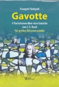 Gavotte fr Blser-Ensemble Partitur und Stimmen