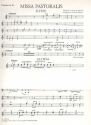 Missa pastoralis D-Dur fr Soli, gem Chor und Orchester Harmonie