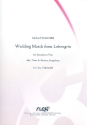 Wedding March from Lohengrin for 3 saxophones (SABar) score and parts