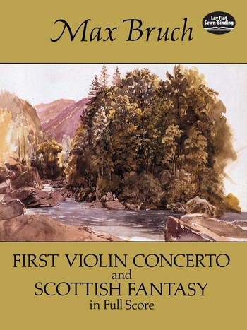 Violin Concerto no.1  and  Scottish Fantasy for violin and orchestra (and harp) score
