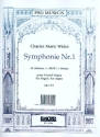 Sinfonie c-moll Nr.1 op.13,1 fr Orgel