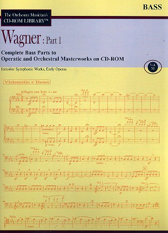 Wagner vol.1 - Bass Parts CD-ROM