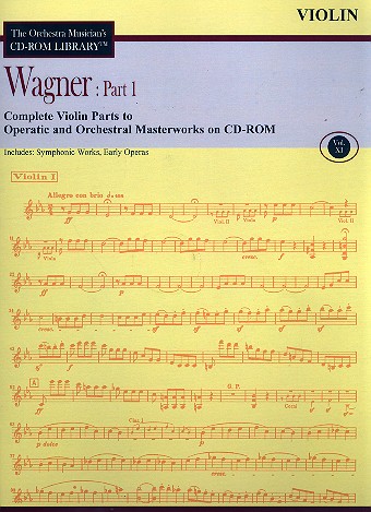 Wagner vol.1 - Violin Parts CD-ROM