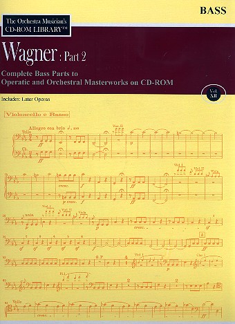 Wagner vol.2 - Bass Parts CD-ROM