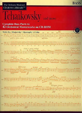 Tschaikowsky and more - Bass Parts CD-ROM