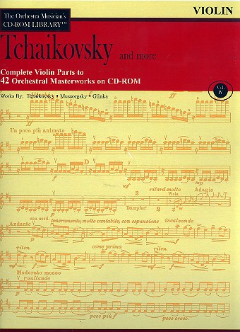 Tschaikowsky and more - Violin Parts CD-ROM
