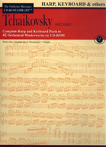 Tschaikowsky and more - Harp and Keyboard Parts CD-ROM