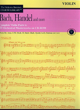 Bach, Hndel and more - Violin Parts CD-ROM