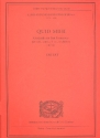 Quid mihi per soli, coro e orchestra partitura