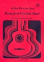 Music for a Minstrel Show fr 4 Gitarren (Ensemble) Partitur