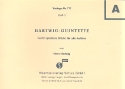 Hartwig-Quintette Band 3 fr Blser Heft A 1. Stimme in B