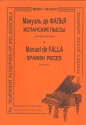 Spanish Pieces for piano
