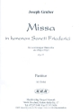 Missa in honorem Sancti Friederici op.22 fr Mnnerchor und Orgel Partitur