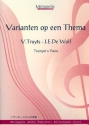 Varianten op een Thema for trumpet and piano