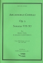 Sonaten op.5 Band 1 (Nr.7-11) fr Viola da gamba und Bc Partitur und Stimmen (Bc nicht ausgesetzt)