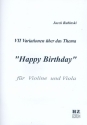 7 Variationen ber ber das Thema 
