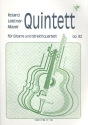 Quintett op.82 fr Gitarre, 2 Violinen, Viola und Violoncello Partitur und Stimmen