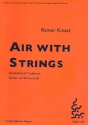 Air with Strings fr 2 Flten und 3 Gitarren Partitur und Stimmen