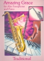 Amazing Grace for alto saxophone and piano
