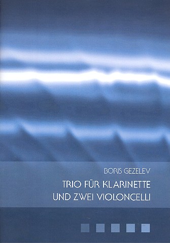 Trio  fr Klarinette und 2 Violoncelli Partitur und Stimmen