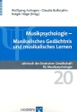 Musikpsychologie Musikalisches Ged�chtnis und musikalisches Lernen