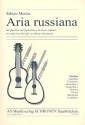 Aria russiana fr Flte und Zupforchester (Violoncello ad lib) Partitur