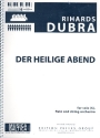 Der heilige Abend for soprano solo, flute and string orchestra score