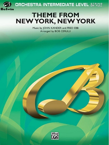 Theme from New York New York for orchestra score and parts (strings 8-8-8--5-5-5)
